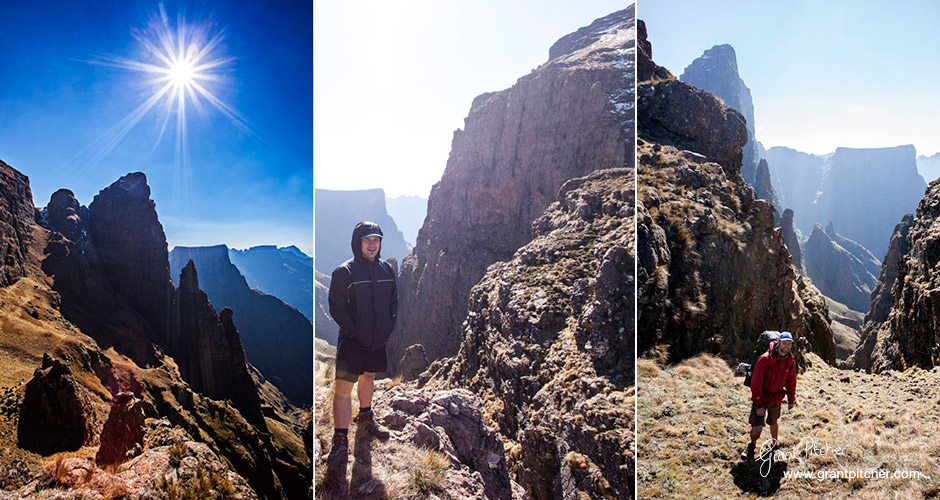 Top of the pass cresting out at 3000m having started our day at 2200m