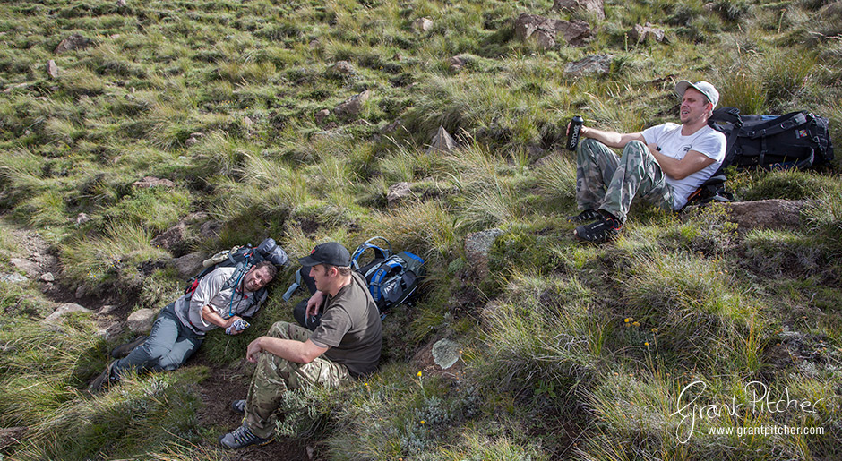 The lads were pretty broken once we reached the top of the pass with a few battling with vertigo caused by steep cliffs towering either side us near the end.